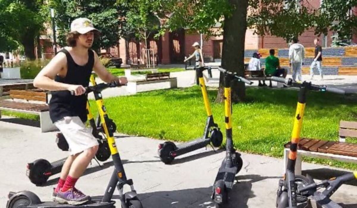     Молодой человек на самокате. Источник: vestivrn.ru Автор фото: ВГТРК Вести Воронеж