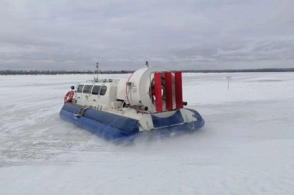    В Лабытнанги работают частные перевозчики на судах на воздушной подушке