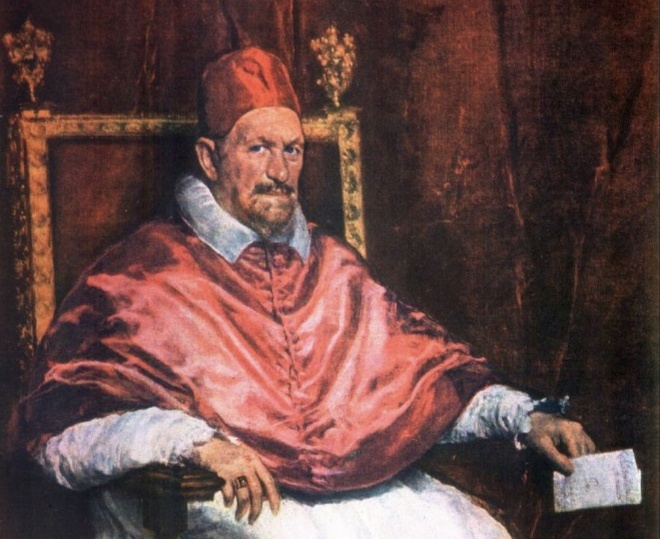 Д. Веласкес, портрет Папы Иннокентия Х