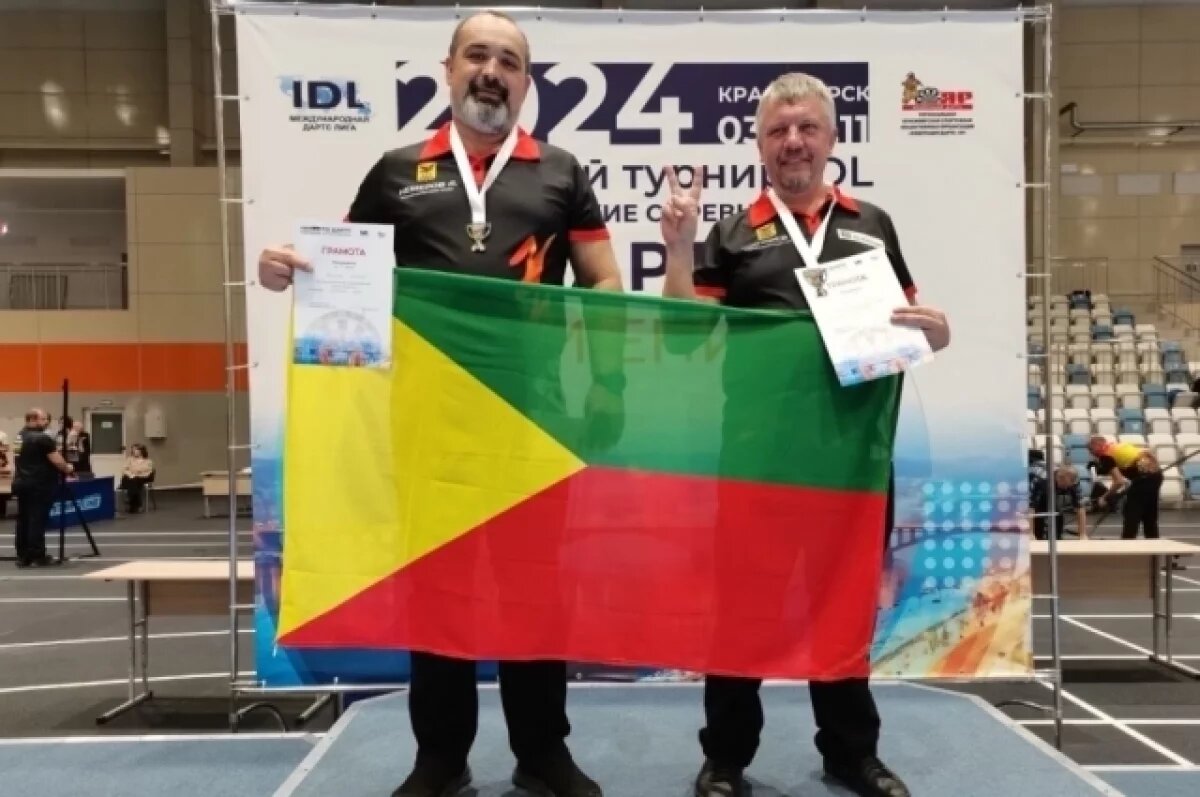    Забайкальские дартсмены взяли бронзу на соревнованиях в Красноярске