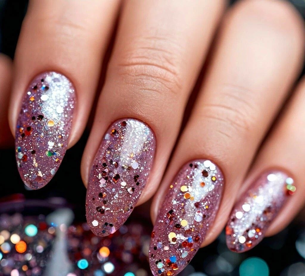 Идеи новгоднего маникюра 2025 года. Листай ленту.