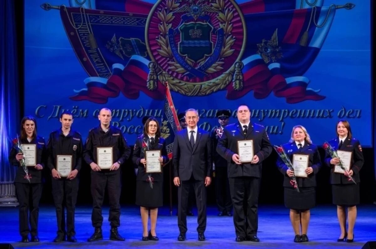    В Калужской области наградили сотрудников органов внутренних дел