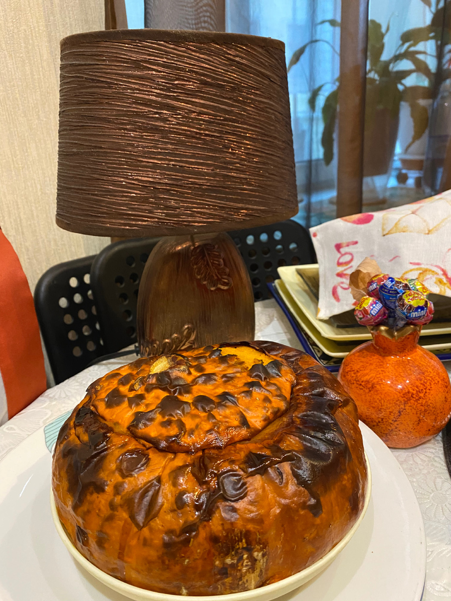 Плов в тыкве