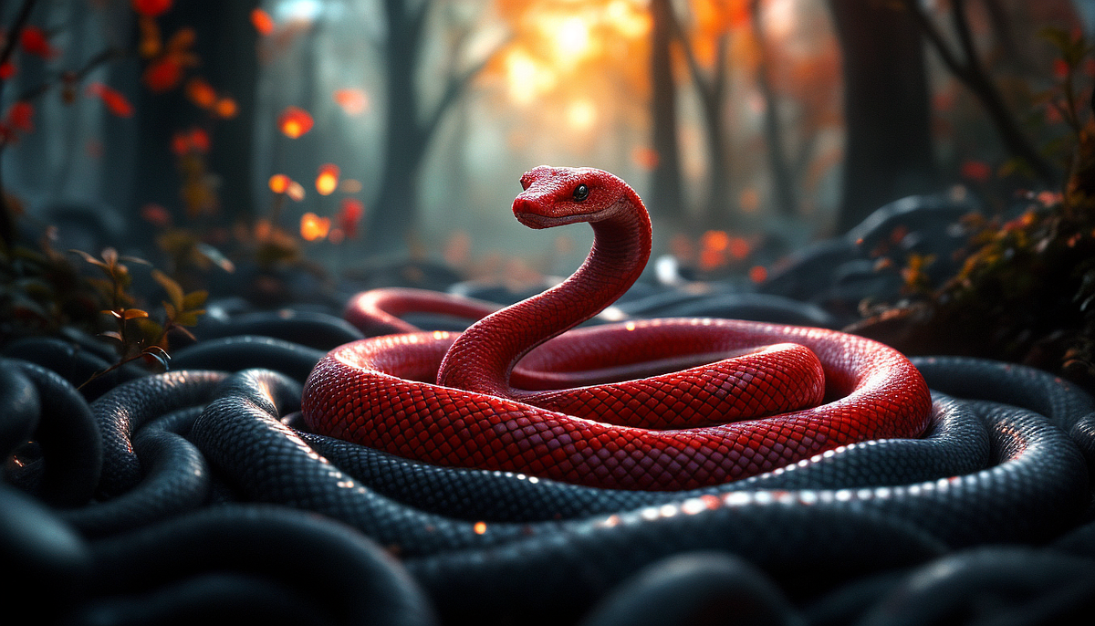 Авторское изображение @vedmasoul. Cгенерировано ИИ. Порча, крадник, стяг