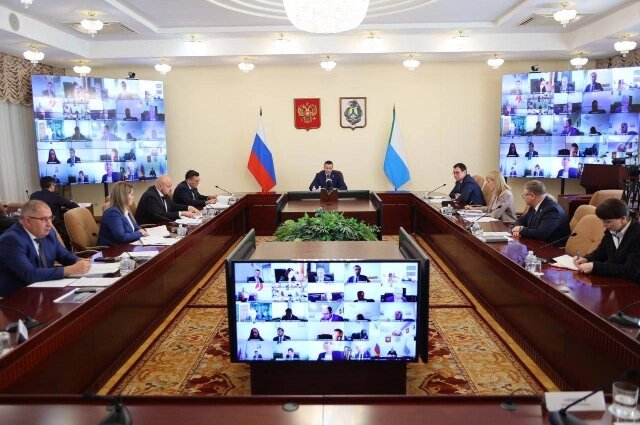    Итоги Прямой линии Фото: пресс-служба правительства Хабаровского края