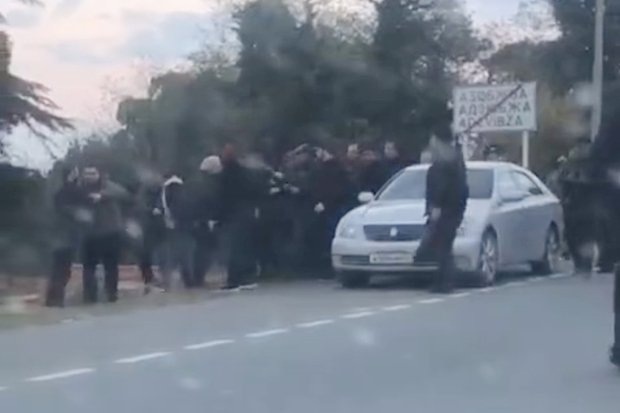    Кадр: Telegram-канал «D News Абхазия»