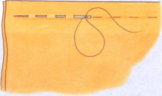 сметка деталей ткани