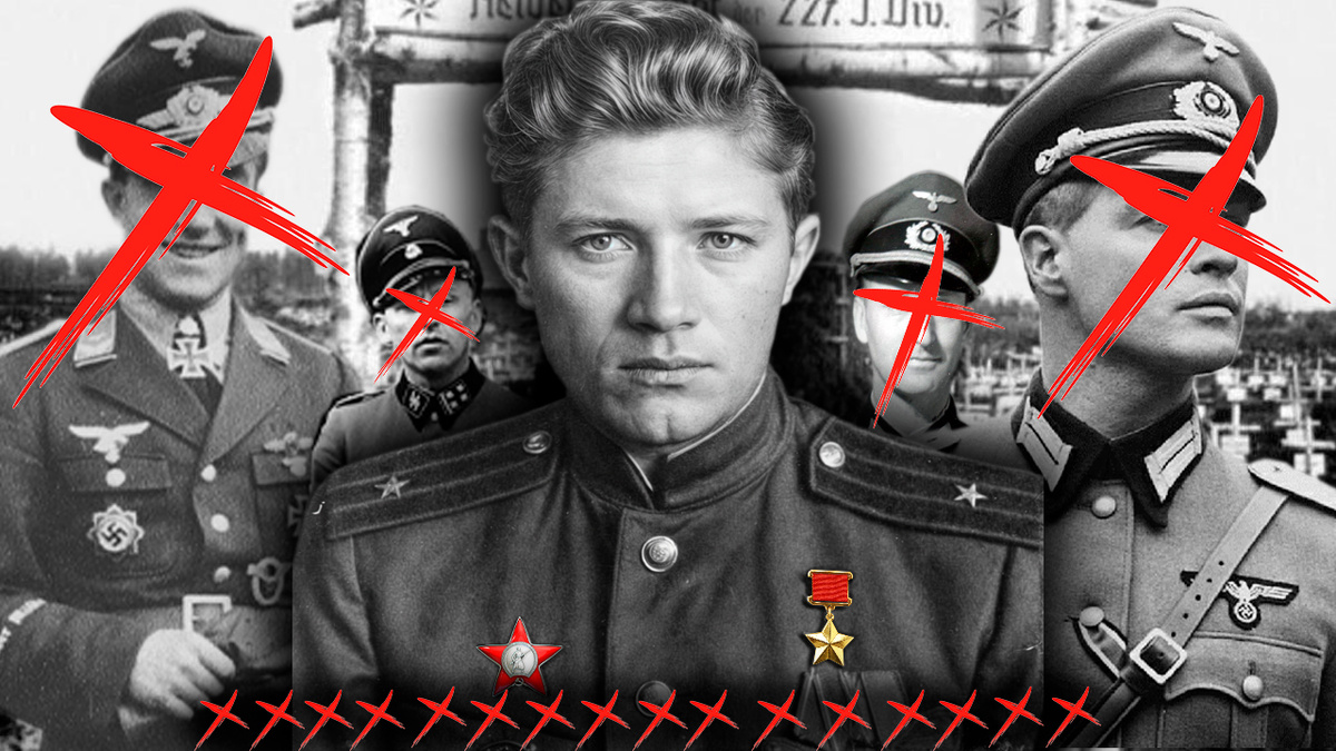 Иллюстрация к публикации. Гавный на фото Иван Михайлович Сидоренко — советский снайпер, Герой Советского Союза. Источник Яндекс картинки