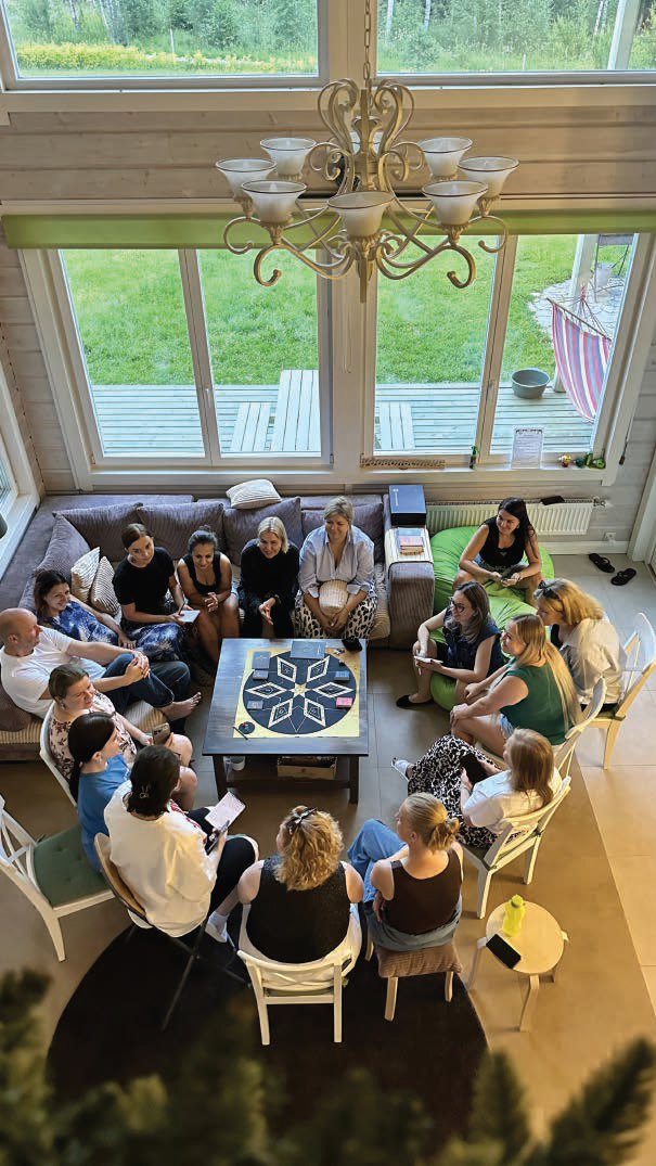 Команда модераторов Санкт-Петербурга на выездном ретрите