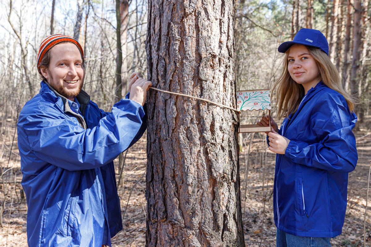 Затюменский парк на самом деле находится в самой Тюмени, а не за ней:)