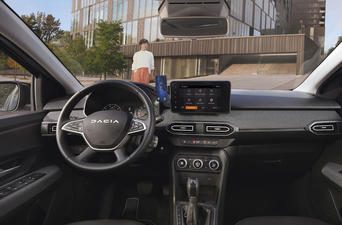 Салон Dacia Sandero