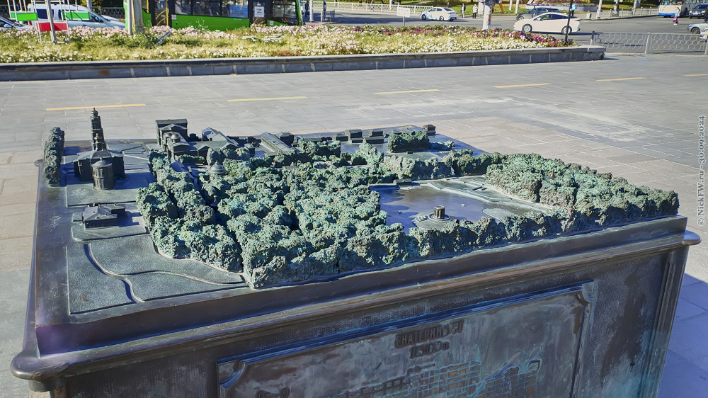 2. Свердловск — Карта территории Вознесенской горки 1936 года... © NickFW.ru — 30.09.2024г.