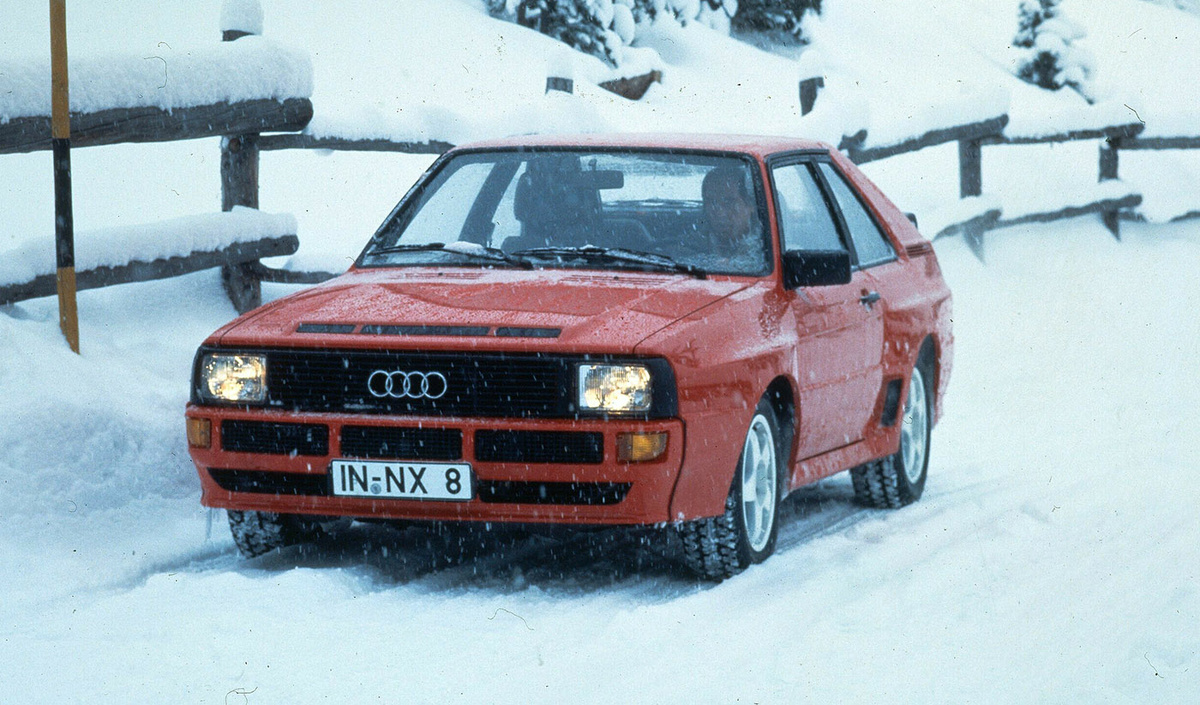 Audi quattro. Фото: пресс-служба Audi