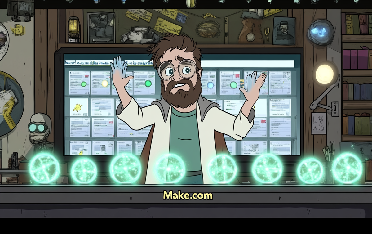    Автоматизация процессов обработки данных из опросов клиентов через Make.com Артур Хорошев