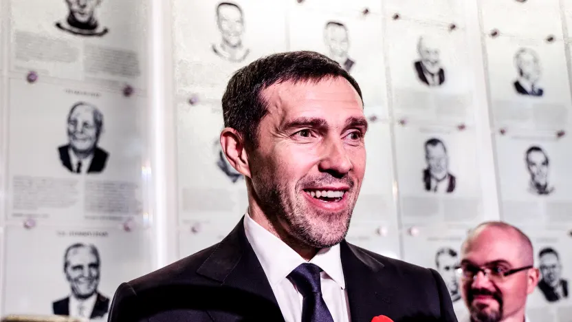 11 ноября 2024 года. Торонто. Павел Дацюк. Фото: сайт "Детройта". 