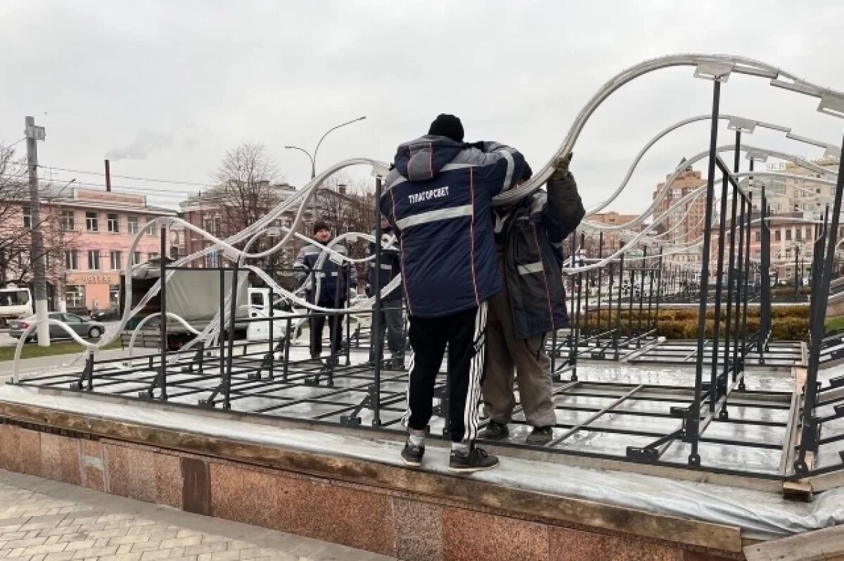    В Туле готовят новогоднее оформление города