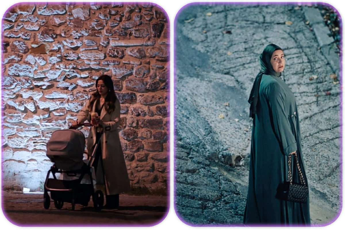 Кадры из сериал "Клюквенный щербет". Коллаж автора 