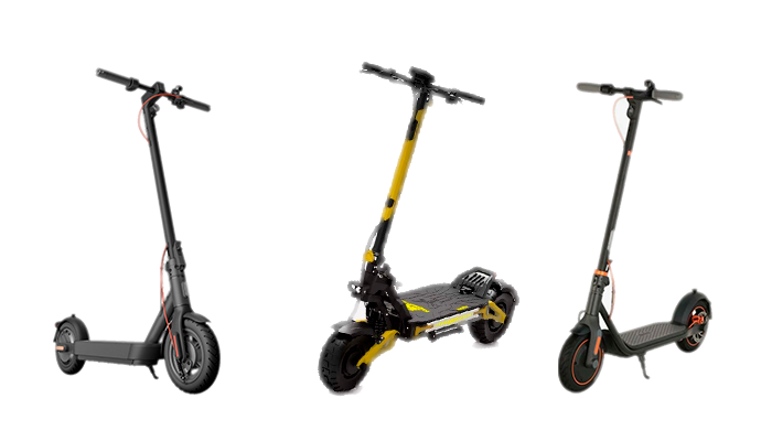 Электросамокаты Xiaomi Electric Scooter 4 Pro, Ninebot KickScooter F40 и Kirin G4 Pro