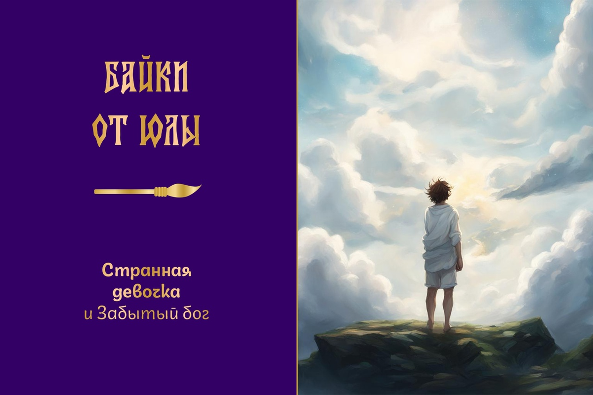 Молодой бог на баннере - от Kandinsky by Sber AI