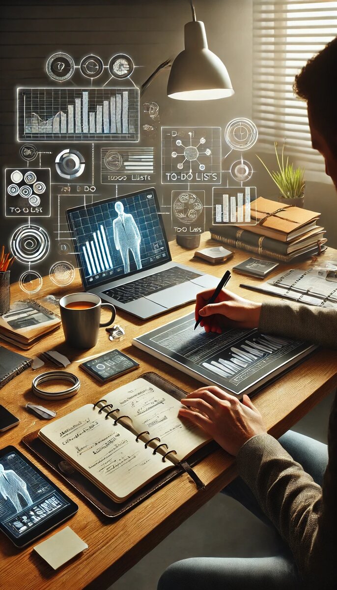 Все успеваю, потому что планирую дела с вечера и откладываю новые задачи на завтра