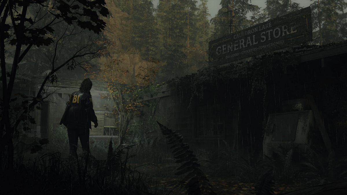 Скриншот из игры "Alan Wake 2"