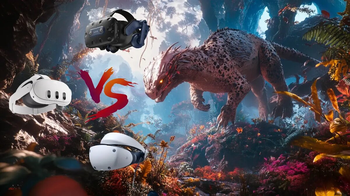Сравнение VR-платформ: Oculus против HTC против PlayStation
