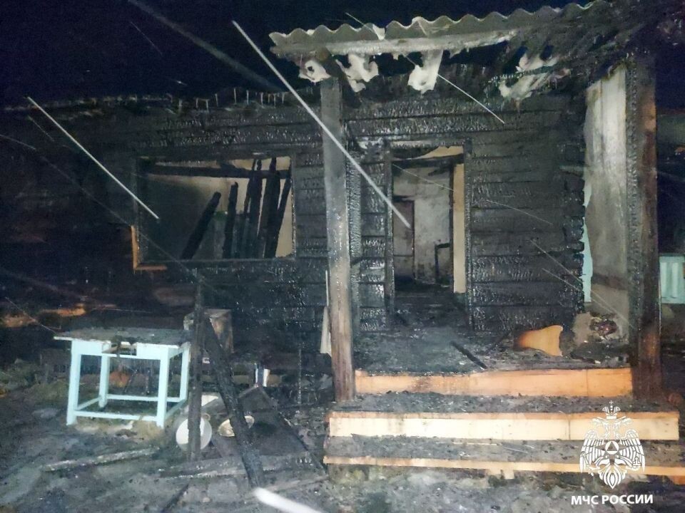    В Новосибирской области в пожаре погиб ребенок. Источник: МЧС Новосибирской области