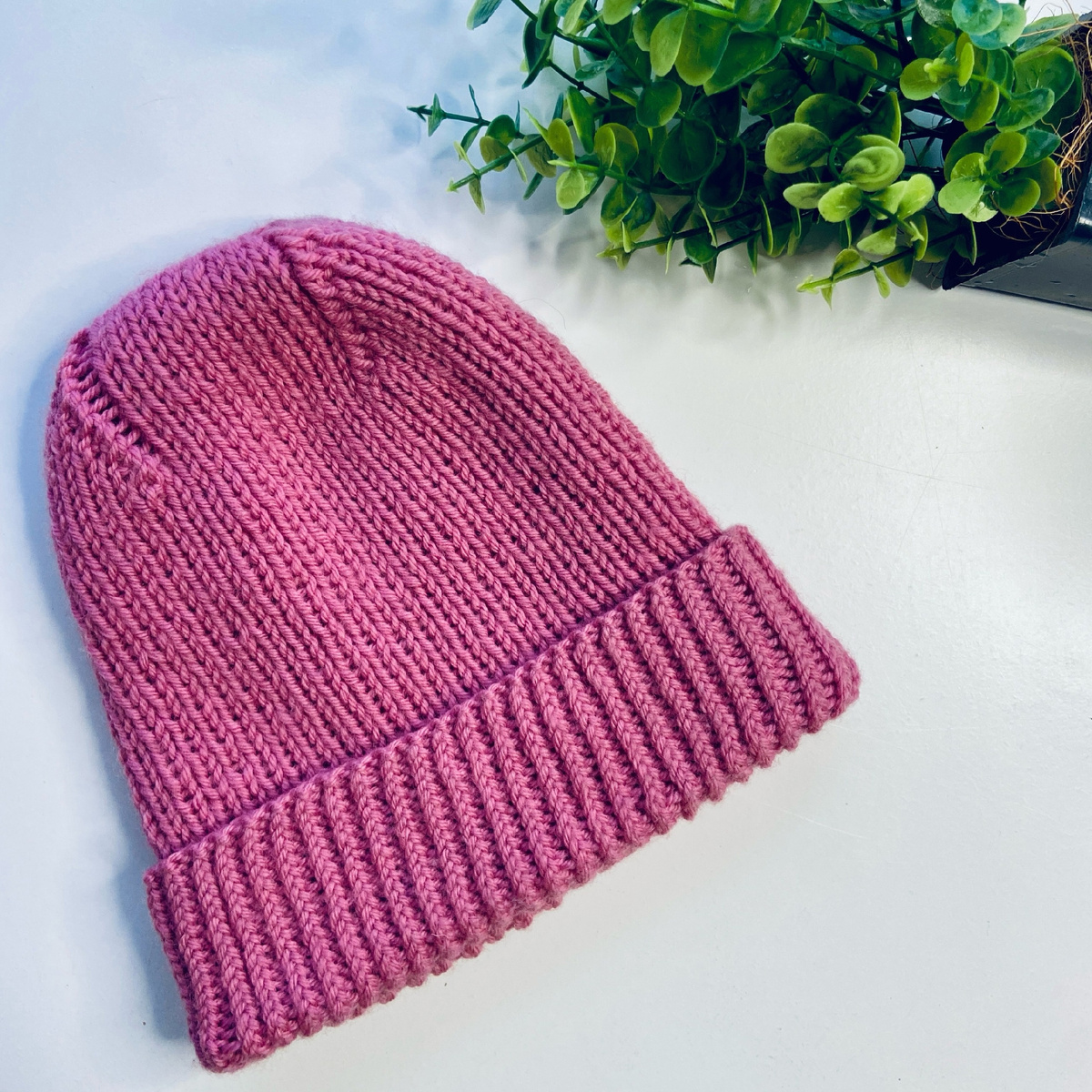 Шапка спицами