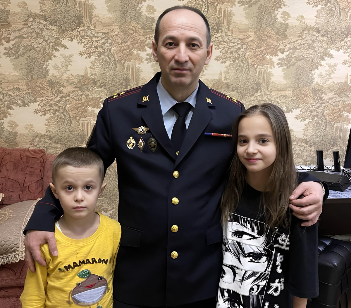 Надежный тыл Ануара Шаева - его семья