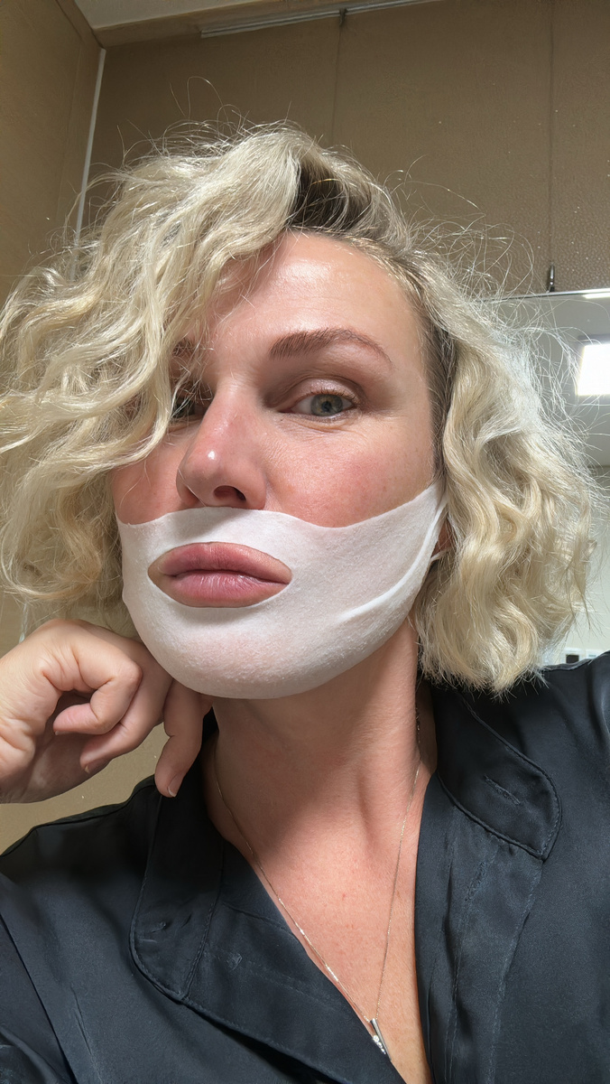 Маска для овала лица 