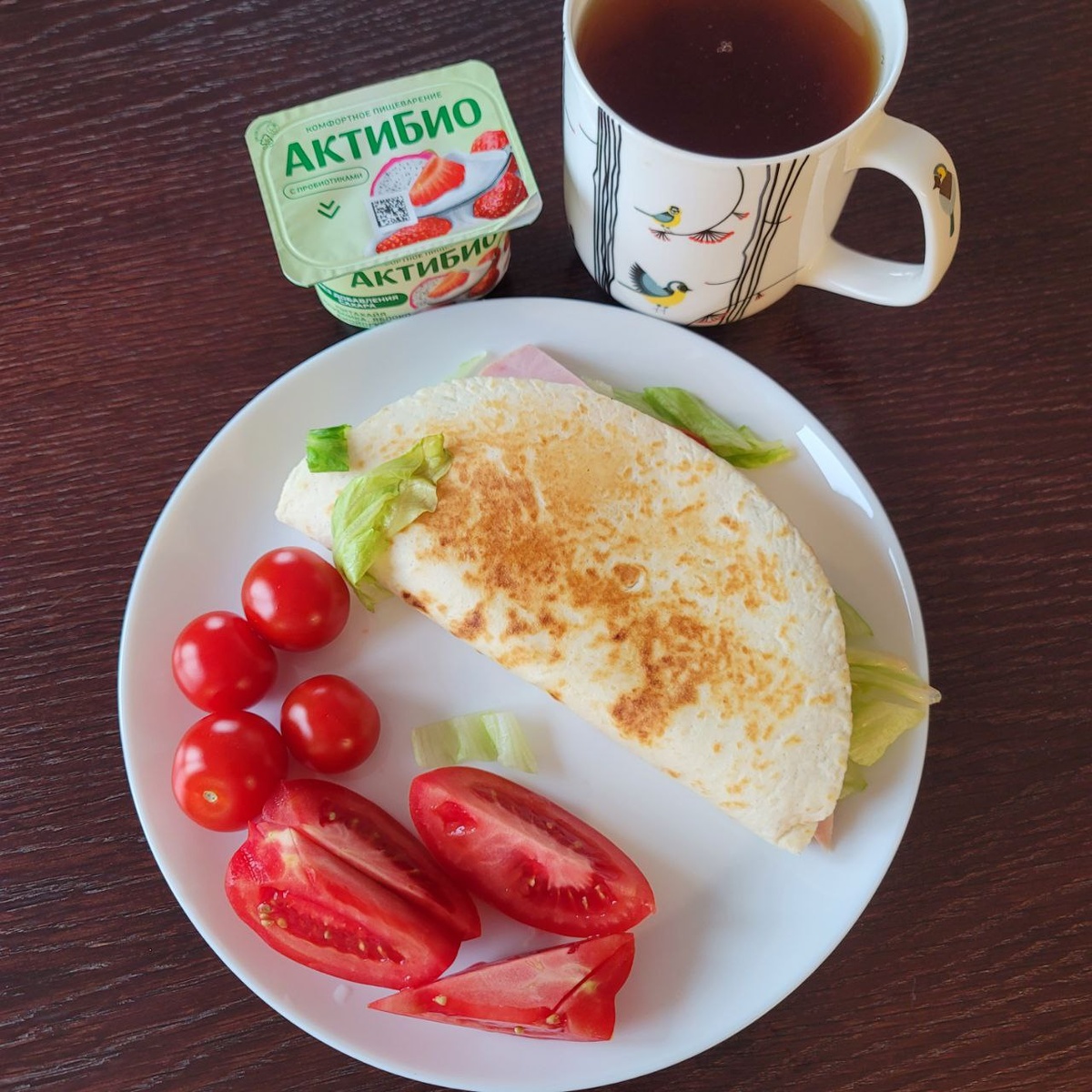 И снова лепешка!