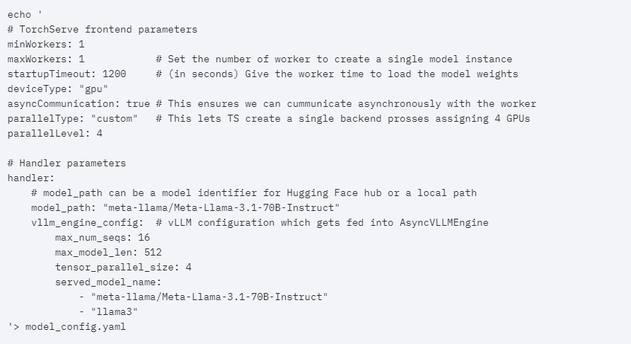    YAML-файл с параметрами фронтенда и обработчика