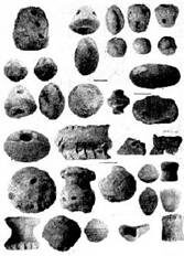 Юхновская керамика с городищЮжное Долбатовское, Лбищеи Кудеяров бугор.