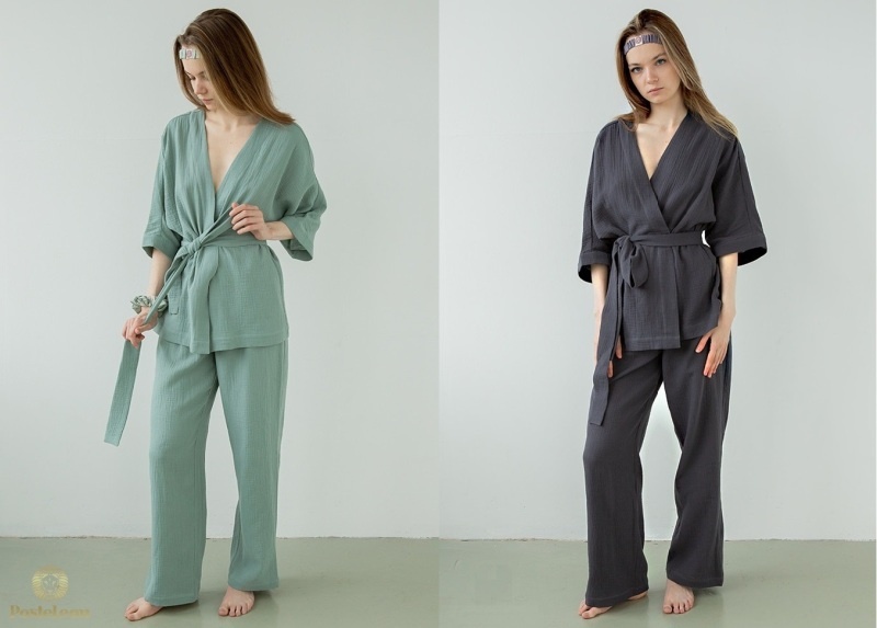 Домашняя одежда: кимоно,  производство Португалия