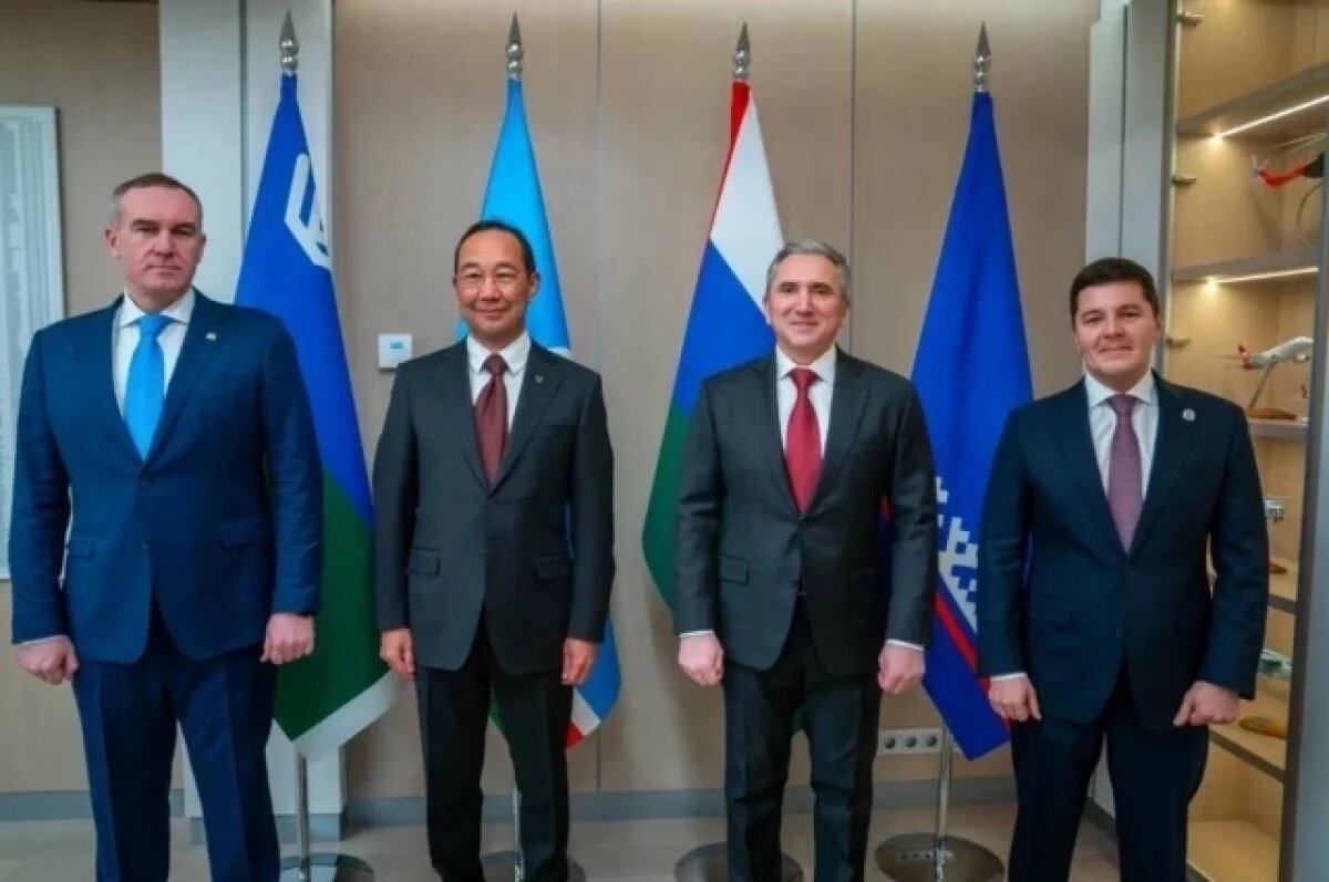    Четыре губернатора обсудили важные вопросы развития территорий.