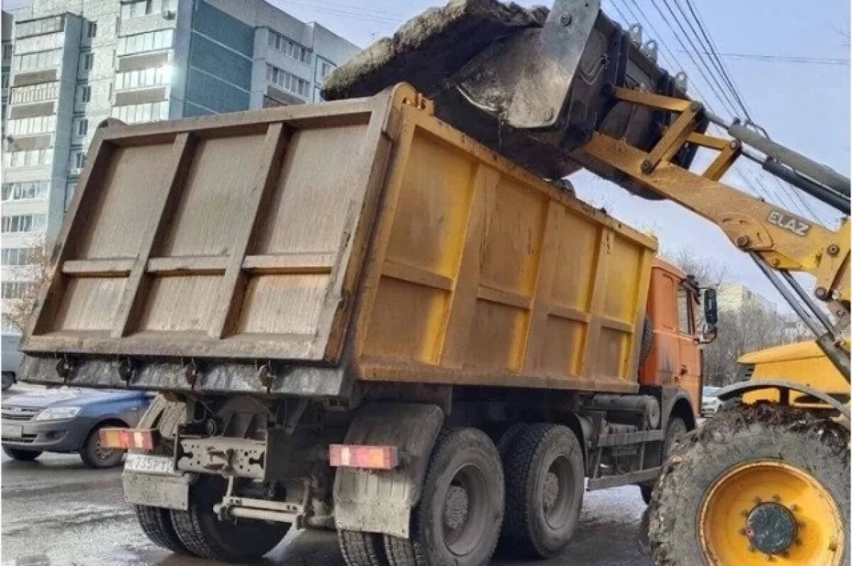    С улиц Ульяновска вывезли более 400 кубометров железобетонного мусора