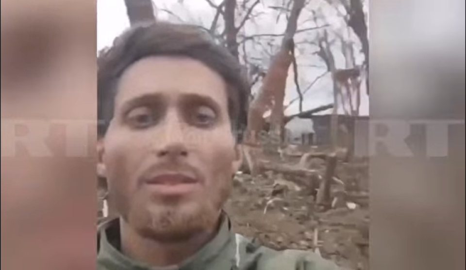    Боец три недели в одиночку защищал позицию. Источник: Кадр из видео