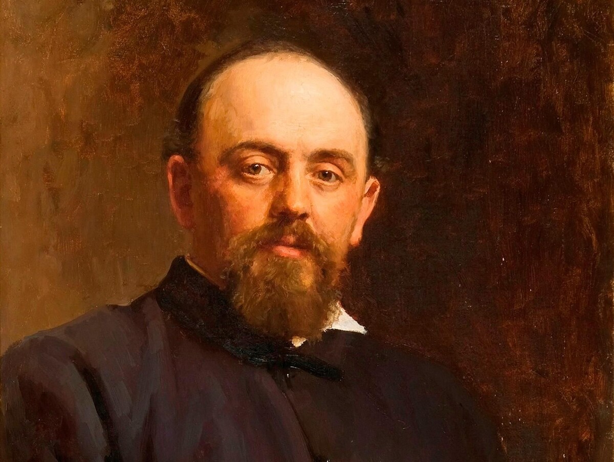 Илья Ефимович Репин, портрет С.И. Мамонтова. 1878 г.