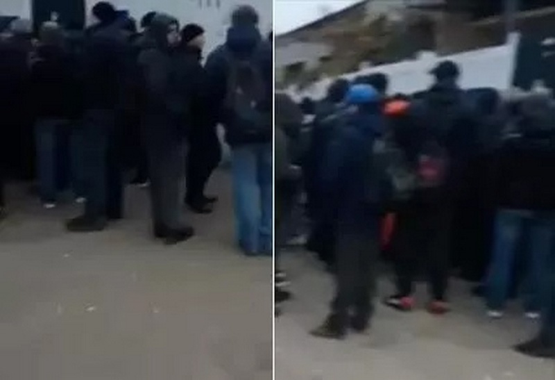    Фото: скриншоты с видеоролика очевидцев