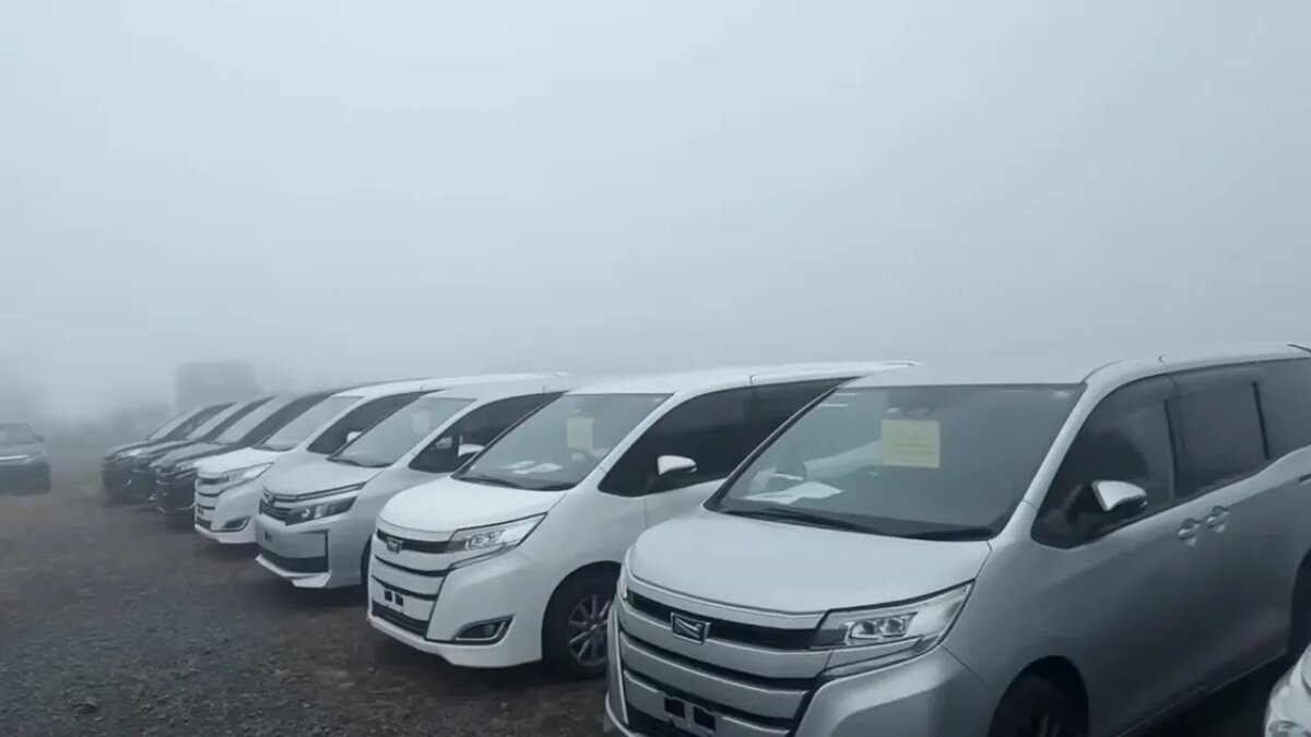    Авторынок во Владивостоке.