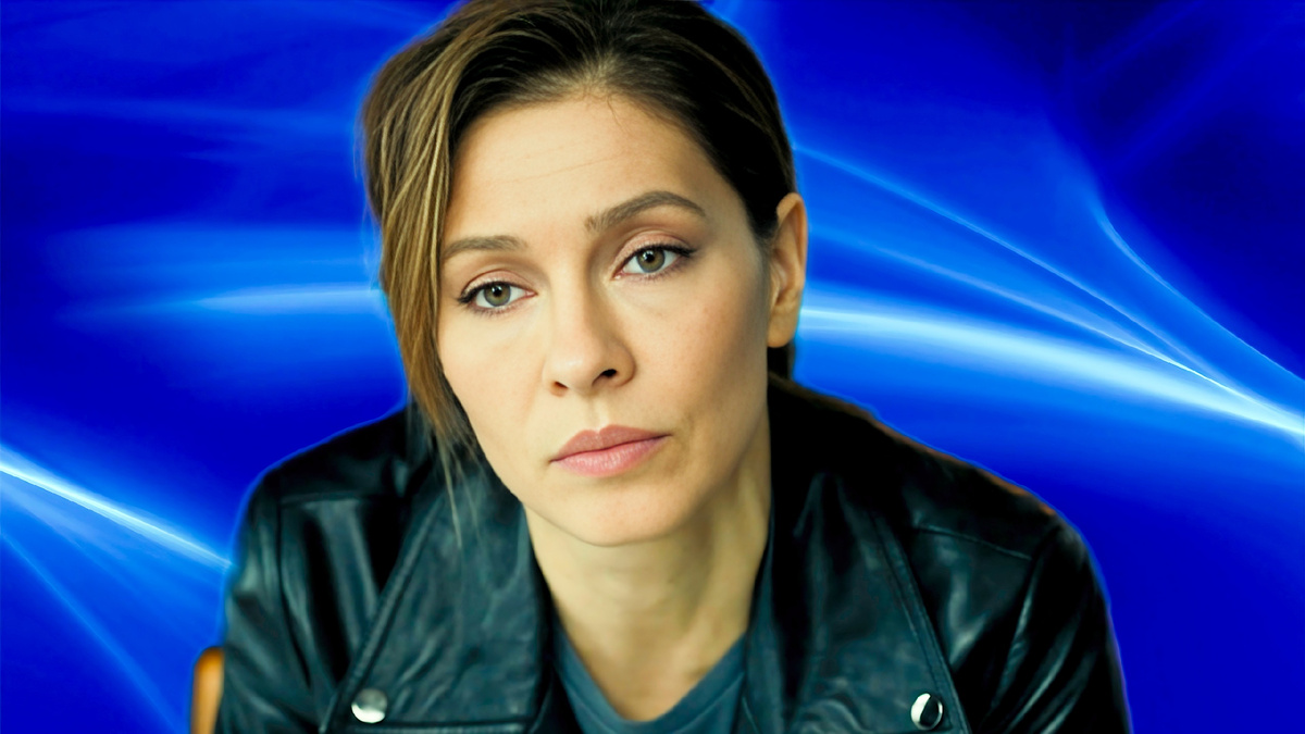 Елена Подкаминская в роли Анастасии Нестеровой. Сериал «Овчарка». Коллаж. Автор: Елена Д.