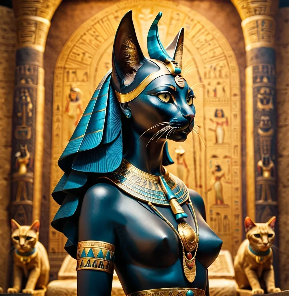Bastet je božica mačaka.
