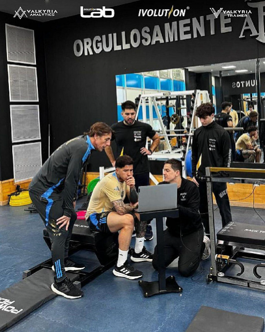 Тестирование спорстменов перед Панамериканскими играми. Сборная Аргентины по футболу. 