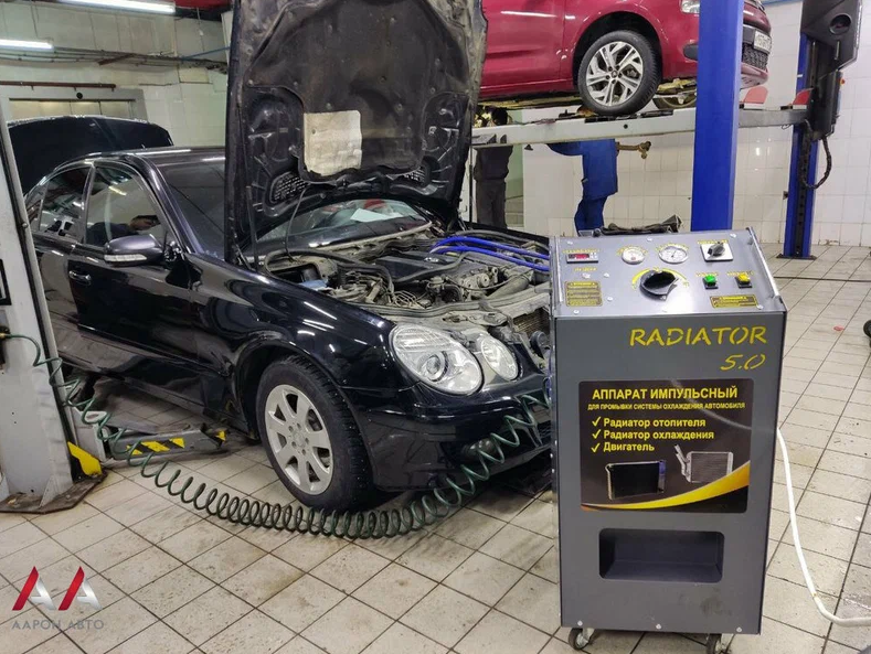 Промывка радиаторов охлаждения, отопителя без снятия