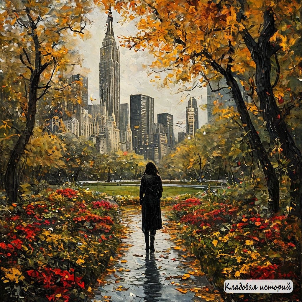 Прогулка по городскому саду