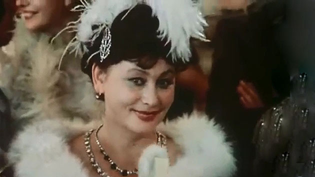 Майя Менглет в фильме "Певучая Россия", 1986 г.