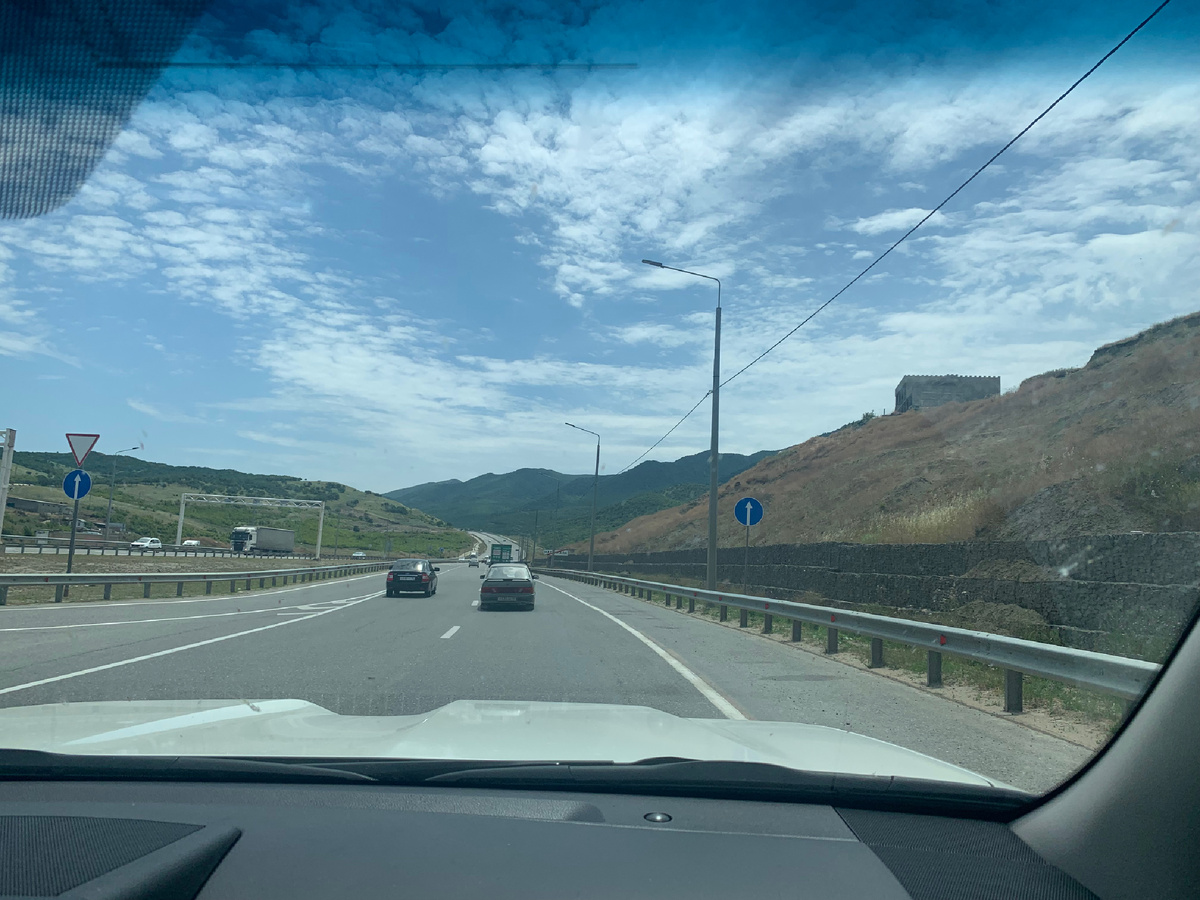 Дорога в Дербент