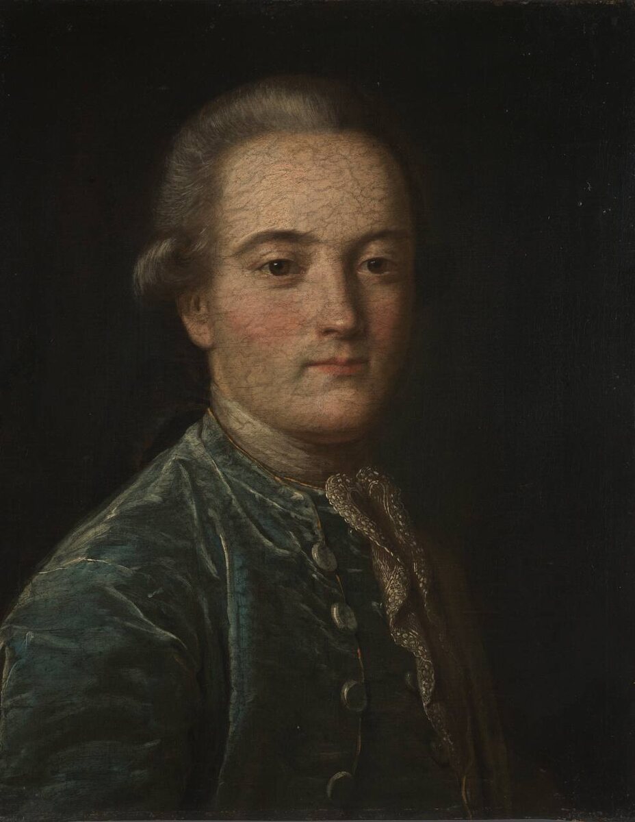 Портрет Матфея Григорьевича Спиридова, похороненного напротив алтаря Успенской церкви Сольбинской пустыни