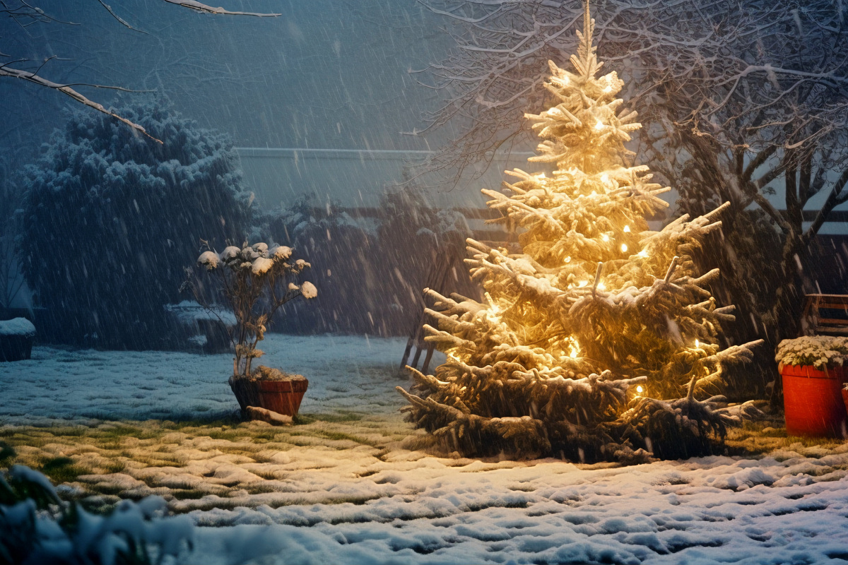     Самые частые ошибки при украшении новогодней ёлки на даче