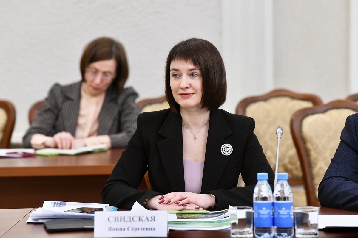    Министр природных ресурсов и экологии Карелии Янина Свидская. Фото: "Республика"/Оксана Кудряшова